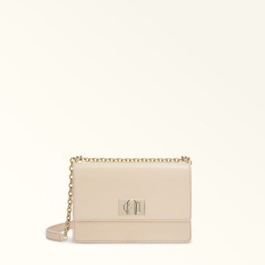 Furla 1927 Crossbody Väska Dam Grädde | 2350-RLOIG