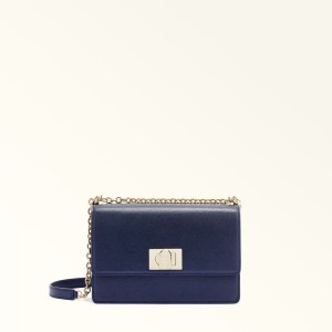 Furla 1927 Crossbody Väska Dam Marinblå | 1672-TENJW