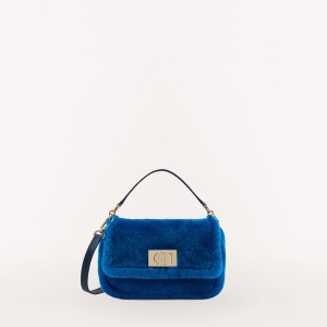 Furla 1927 SOFT Crossbody Väska Dam Marinblå | 6457-BOQKA