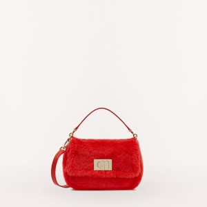 Furla 1927 SOFT Crossbody Väska Dam Röda | 8159-OHMTN