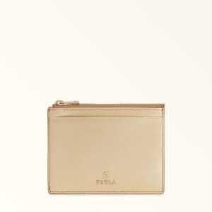 Furla CAMELIA Kortinnehavare Dam Guld | 2615-WKJOY