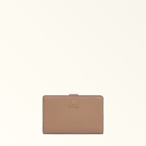 Furla CAMELIA Liten Plånbok Dam Kaffe | 7029-UQZER