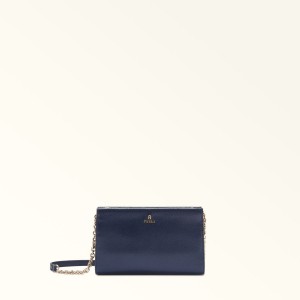 Furla CAMELIA Mini Bags Dam Marinblå | 2360-DCFIR