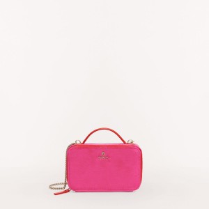 Furla CAMELIA Mini Bags Dam Rosa | 3561-FMKOU