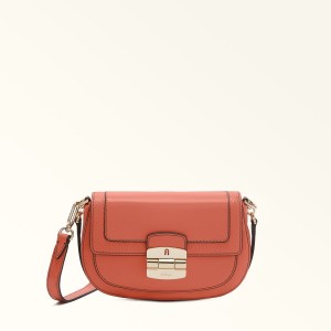 Furla CLUB 2 Crossbody Väska Dam Rosa | 5182-OAWJD