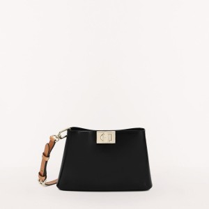 Furla FLEUR Axelväska Dam Svarta | 8032-IRCUX