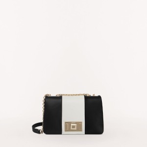 Furla LULU Crossbody Väska Dam Svarta | 6783-EDZJC