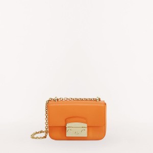 Furla METROPOLIS Crossbody Väska Dam Orange | 6093-BTZAH