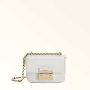 Furla METROPOLIS Crossbody Väska Dam Vita | 0483-CGPUT