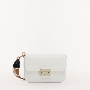 Furla METROPOLIS Crossbody Väska Dam Vita | 4863-YFWKP