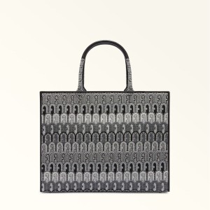 Furla OPPORTUNITY Totes Dam Svarta | 6382-OTRWU