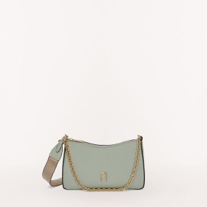 Furla PRIMULA Crossbody Väska Dam Grå Bruna | 7892-GKMHS