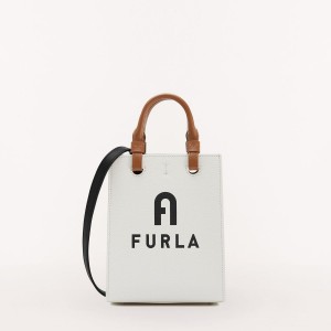 Furla VARSITY STYLE Totes Dam Svarta | 6749-QDVSF