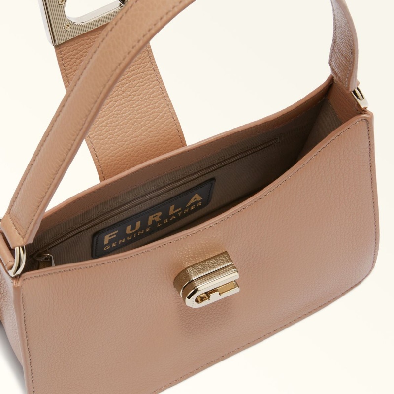 Furla 1927 Axelväska Dam Kaffe | 7986-XBFQO