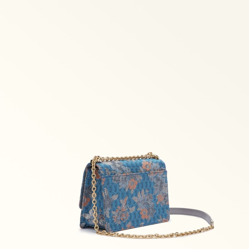 Furla 1927 Crossbody Väska Dam Blommiga | 8326-WUVBO