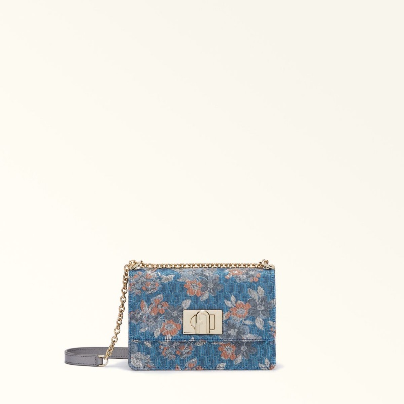 Furla 1927 Crossbody Väska Dam Blommiga | 8326-WUVBO