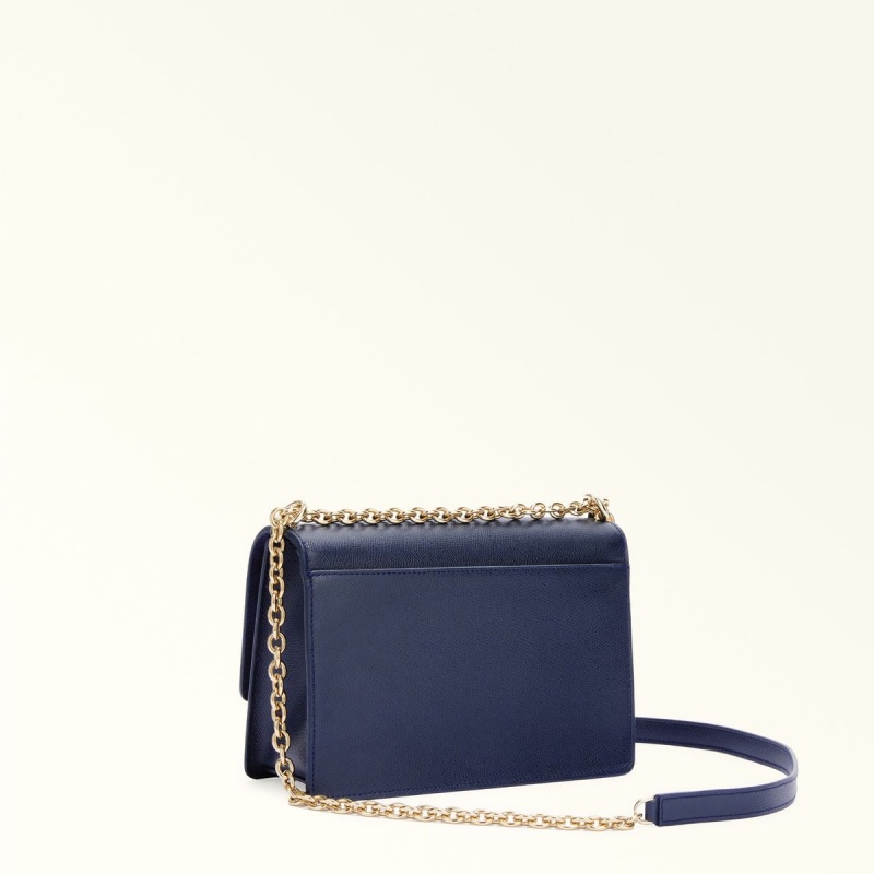 Furla 1927 Crossbody Väska Dam Marinblå | 1672-TENJW