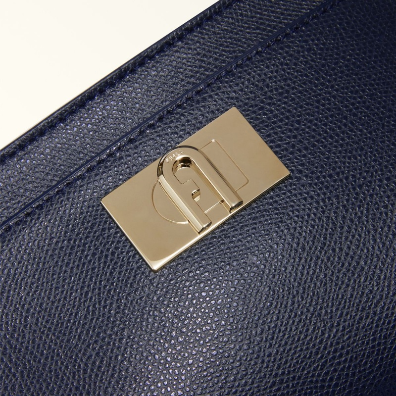 Furla 1927 Crossbody Väska Dam Marinblå | 4208-LACKB