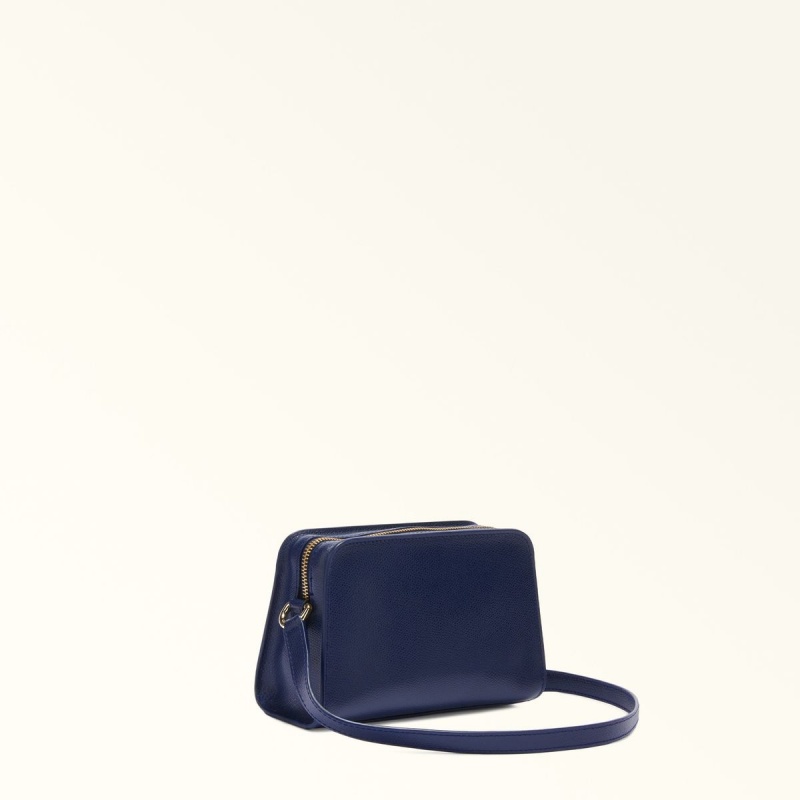 Furla 1927 Crossbody Väska Dam Marinblå | 4208-LACKB