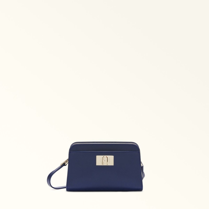 Furla 1927 Crossbody Väska Dam Marinblå | 4208-LACKB