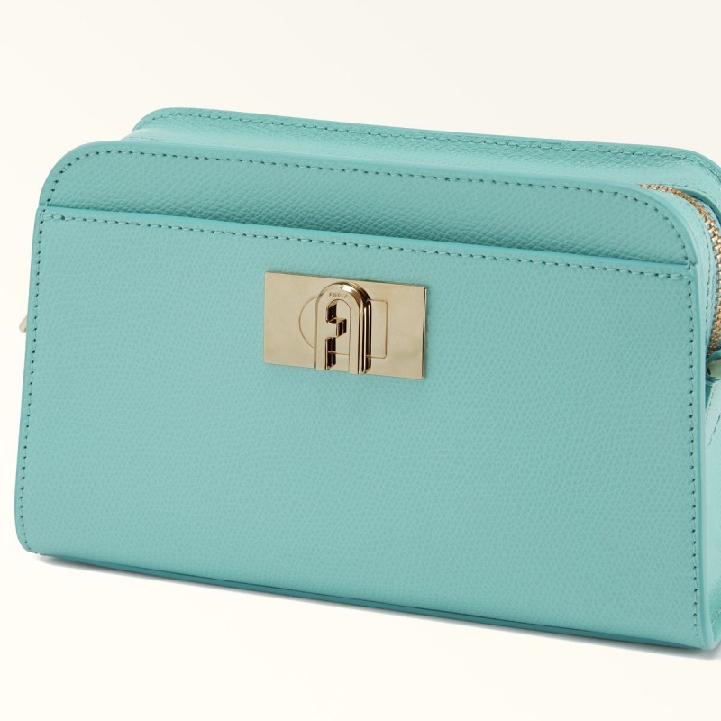 Furla 1927 Crossbody Väska Dam Mintgröna | 2576-PCIUY