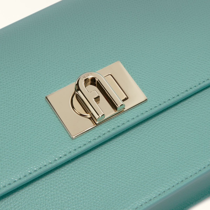 Furla 1927 Crossbody Väska Dam Mintgröna | 8920-WCRAP