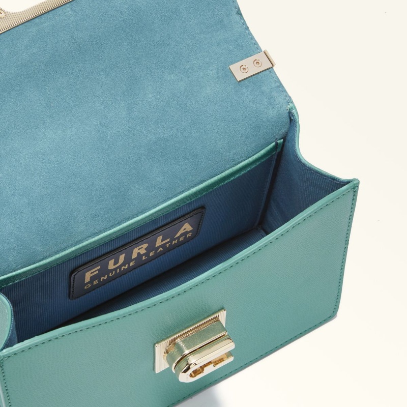 Furla 1927 Crossbody Väska Dam Mintgröna | 7830-XVKPN