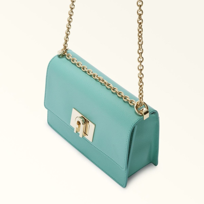 Furla 1927 Crossbody Väska Dam Mintgröna | 7830-XVKPN