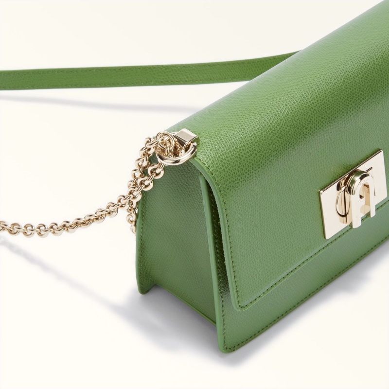 Furla 1927 Crossbody Väska Dam Mörkgröna | 2476-AFEBG