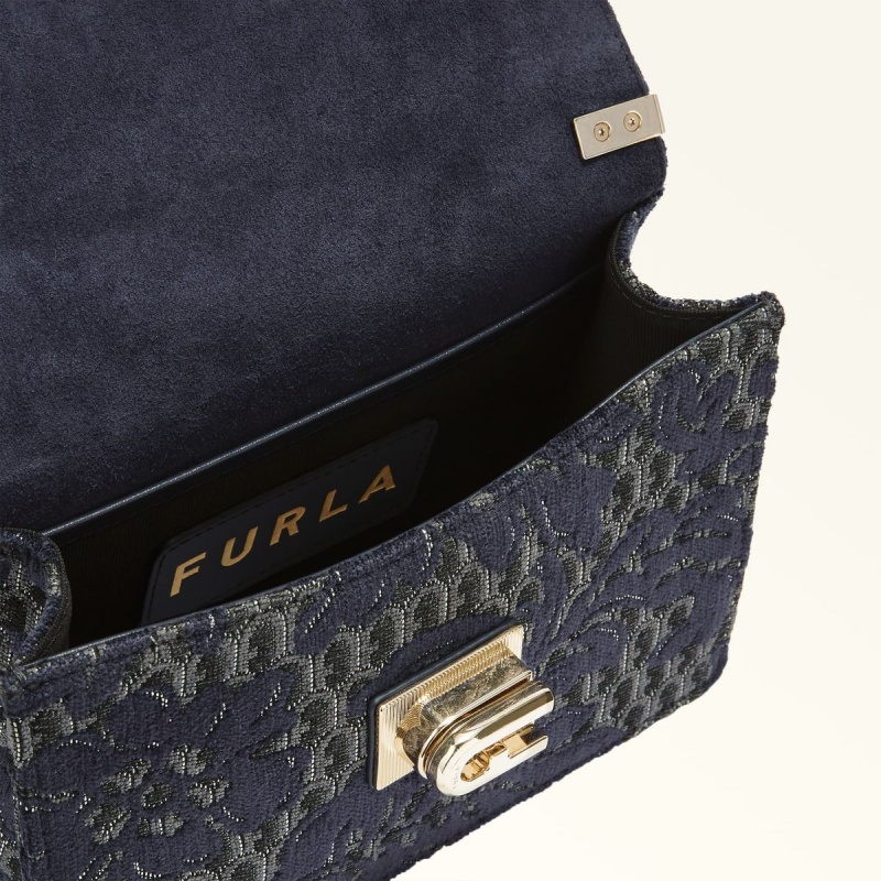 Furla 1927 Crossbody Väska Dam Svarta | 0639-HIKMG