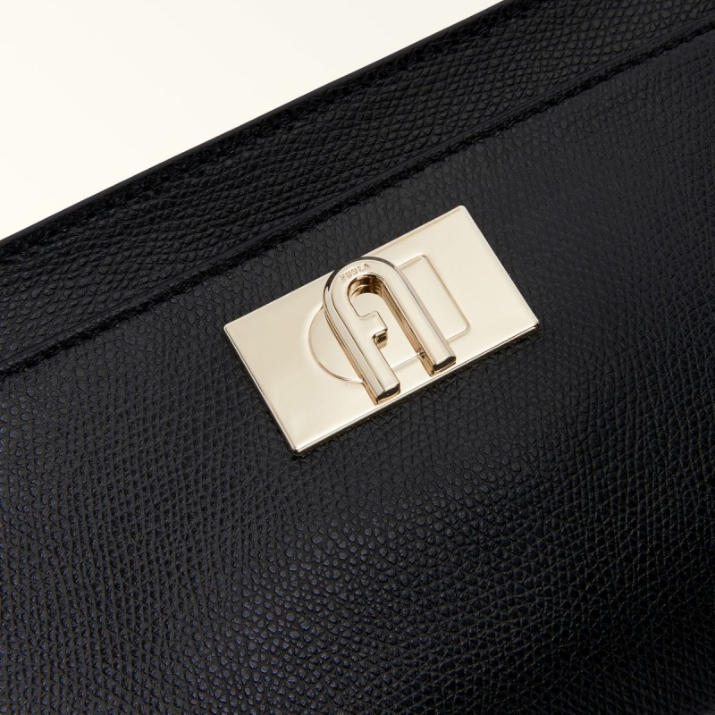 Furla 1927 Crossbody Väska Dam Svarta | 0743-GTWAK