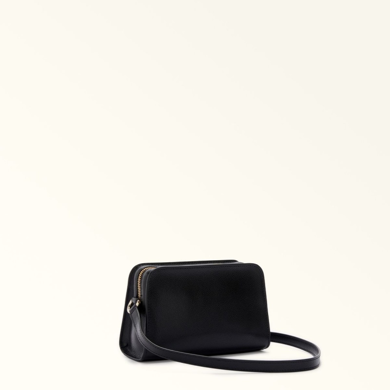 Furla 1927 Crossbody Väska Dam Svarta | 0743-GTWAK