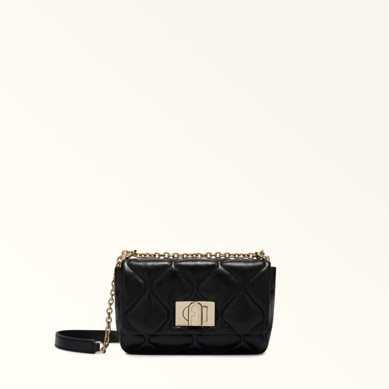 Furla 1927 Crossbody Väska Dam Svarta | 3296-YVECG