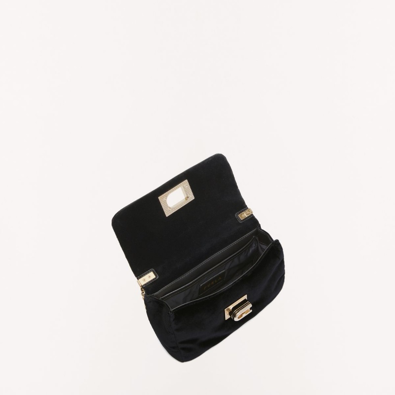 Furla 1927 Crossbody Väska Dam Svarta | 5406-SVGOP