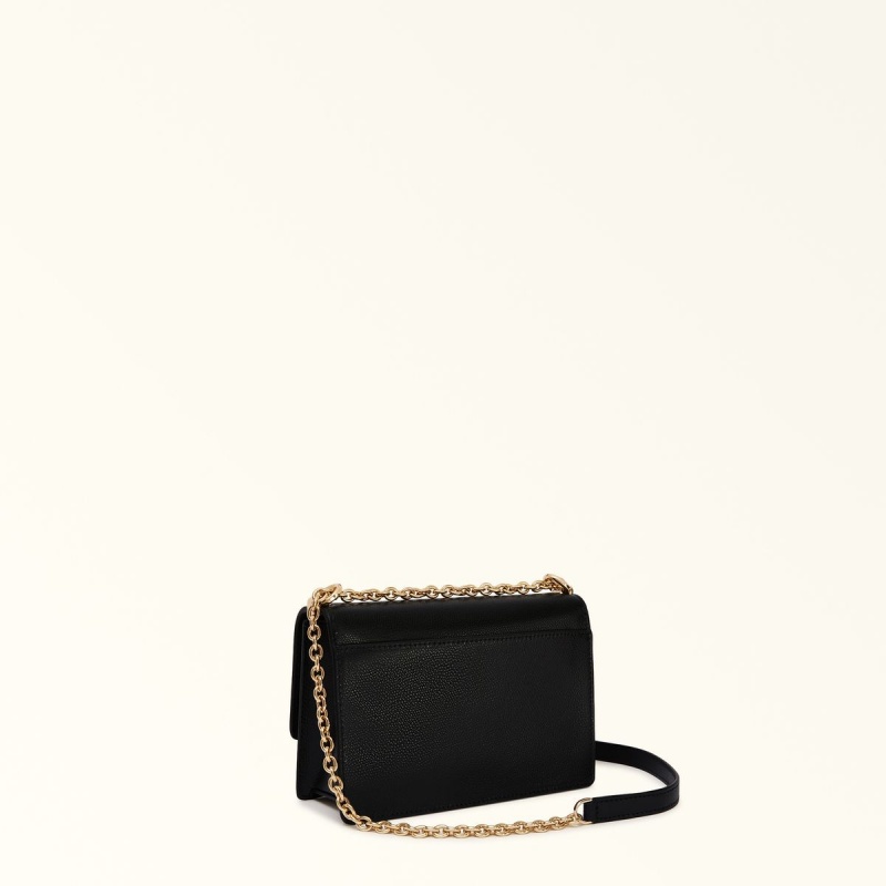 Furla 1927 Crossbody Väska Dam Svarta | 7401-MNCPW