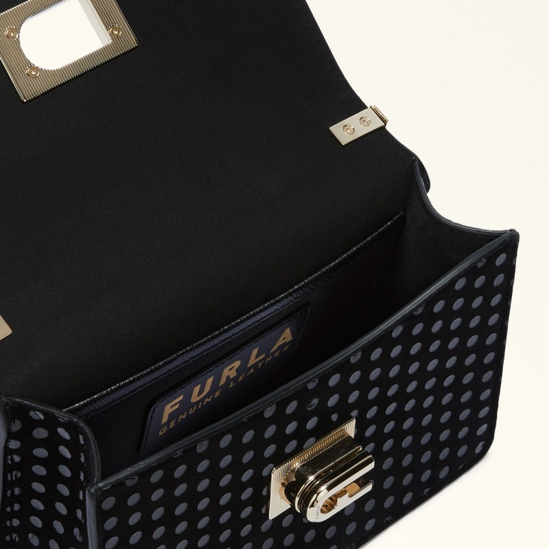 Furla 1927 Crossbody Väska Dam Svarta | 7981-MOLYV