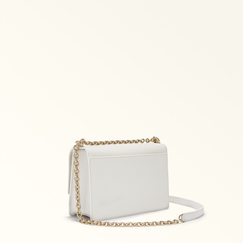 Furla 1927 Crossbody Väska Dam Vita | 6174-VSUOC