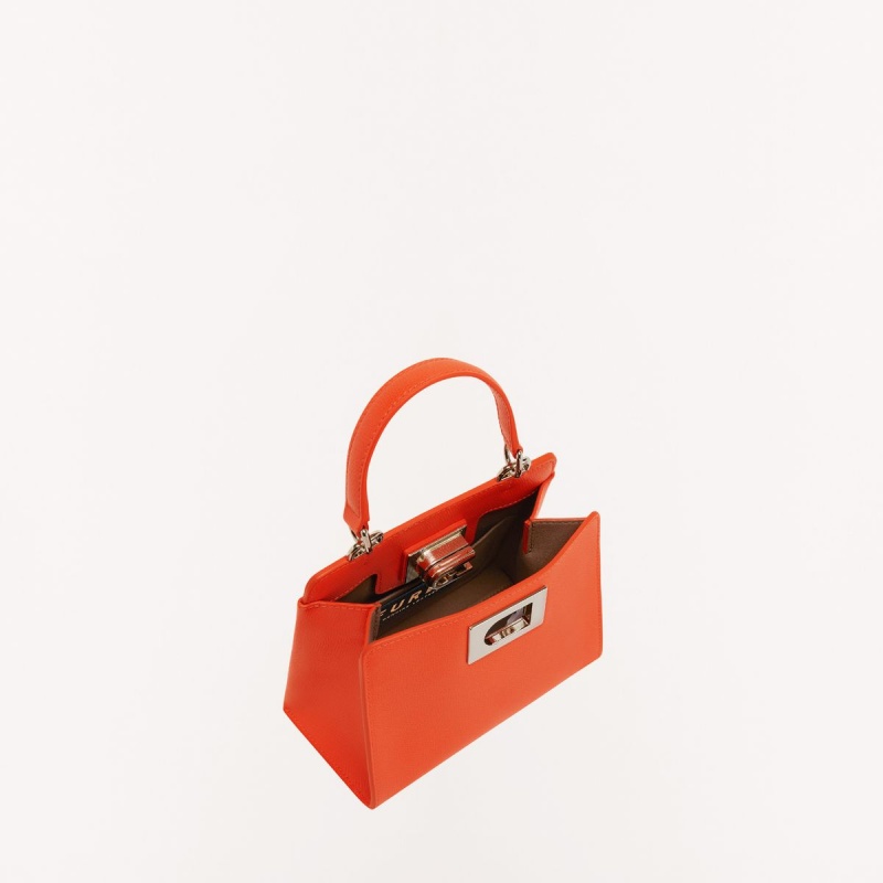 Furla 1927 Handväska Dam Orange | 9053-LWKBN