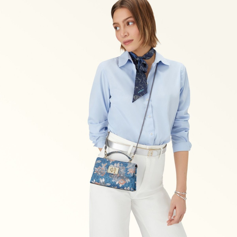 Furla 1927 Mini Bags Dam Blommiga | 3495-OIRHJ