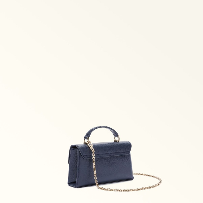 Furla 1927 Mini Bags Dam Marinblå | 4638-YKBIL