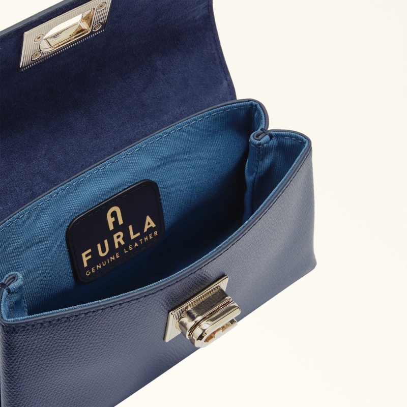 Furla 1927 Mini Bags Dam Marinblå | 4638-YKBIL