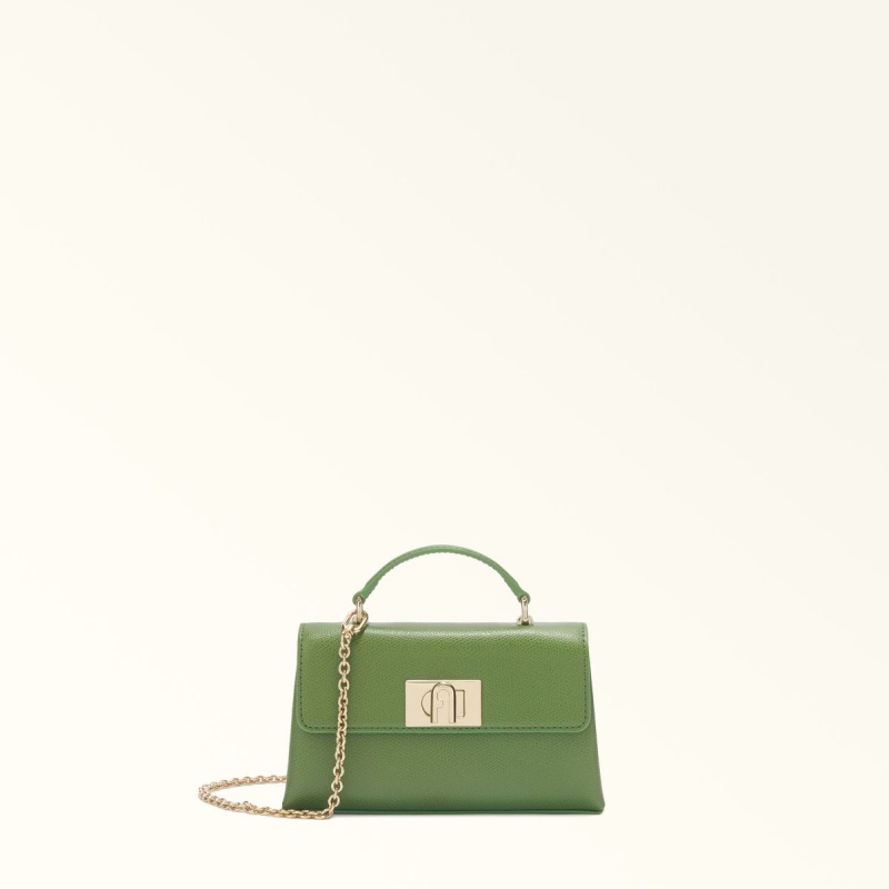 Furla 1927 Mini Bags Dam Mörkgröna | 2095-BLCNE