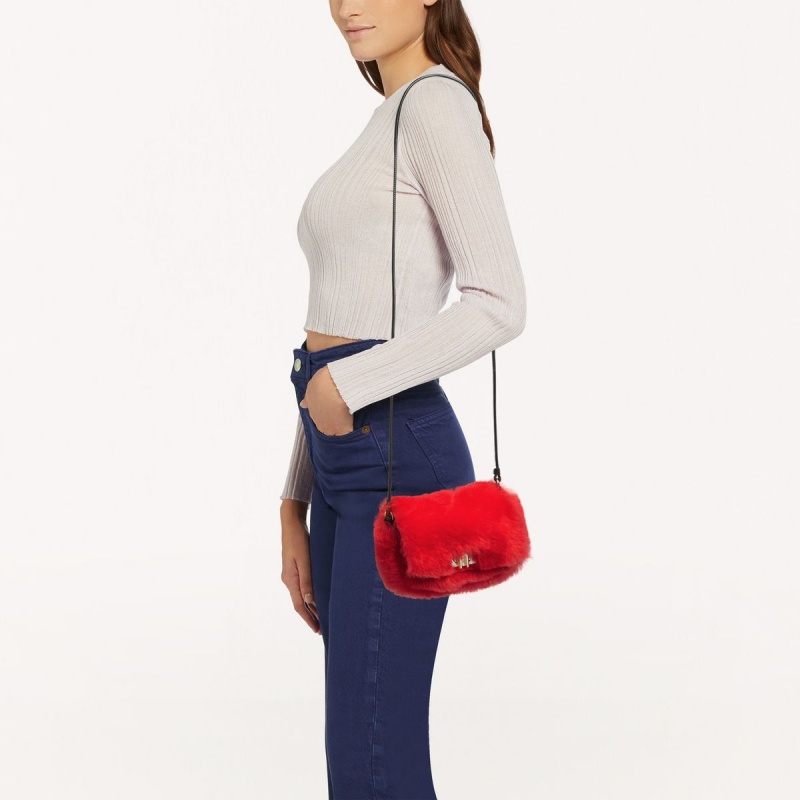 Furla 1927 SOFT Mini Bags Dam Röda | 2793-RZUXM