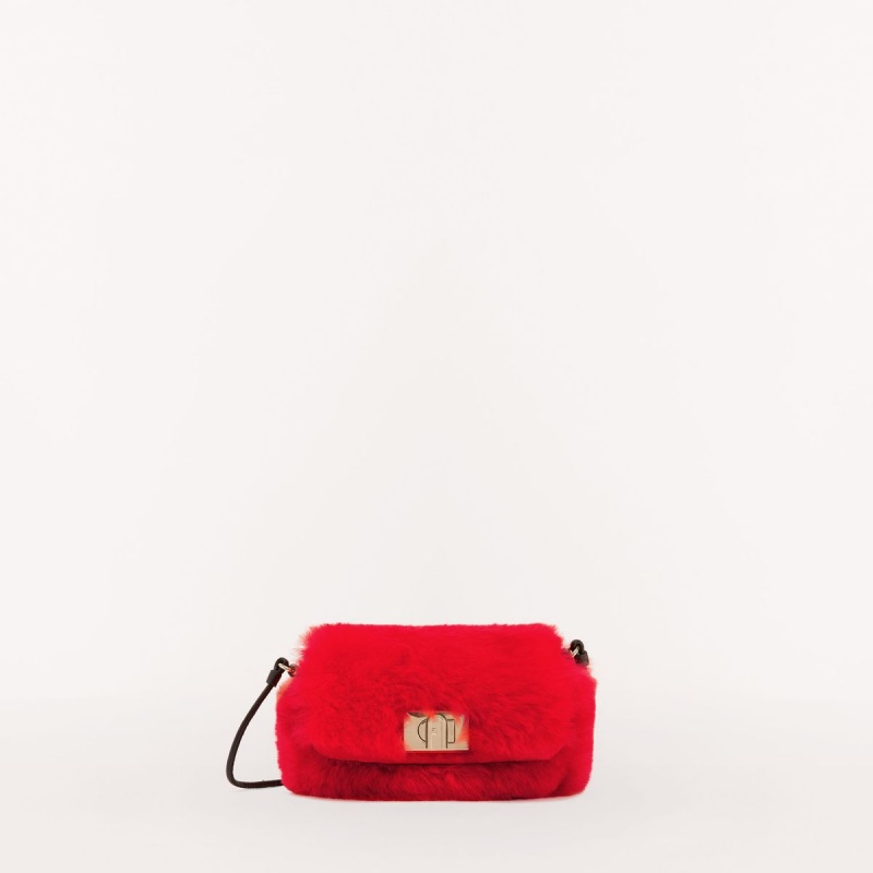 Furla 1927 SOFT Mini Bags Dam Röda | 2793-RZUXM