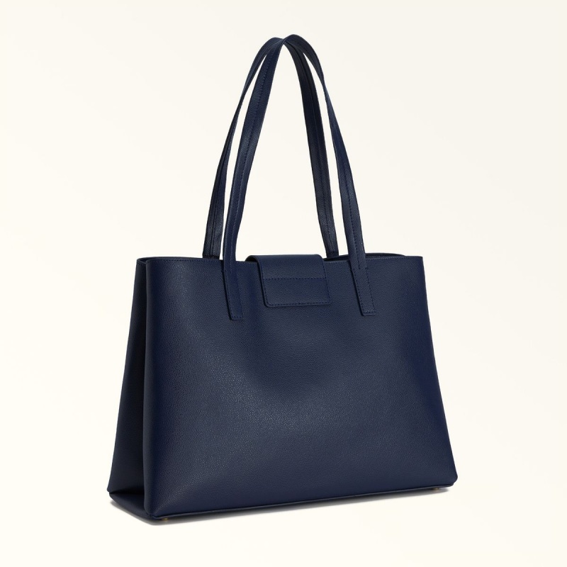 Furla 1927 Totes Dam Marinblå | 8643-JTADE