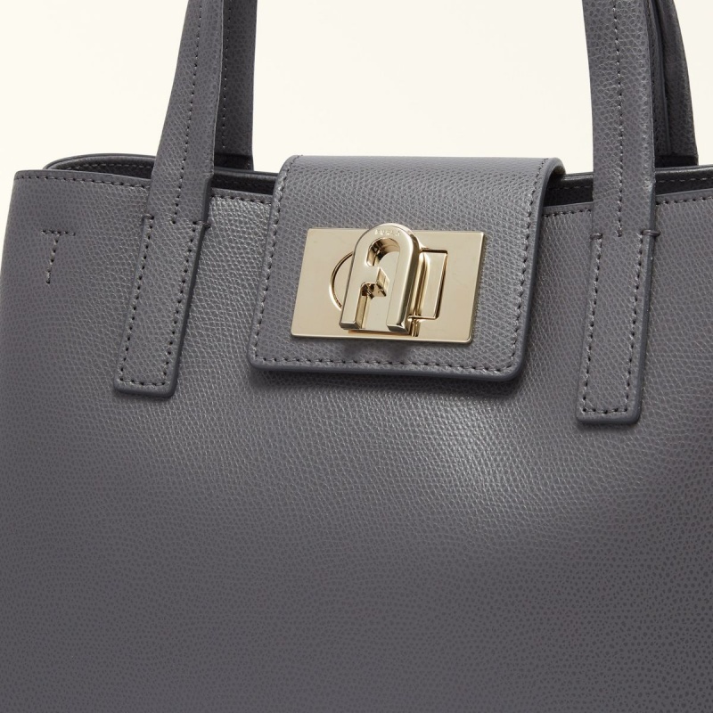 Furla 1927 Totes Dam Obsidian | 4956-PVXQW