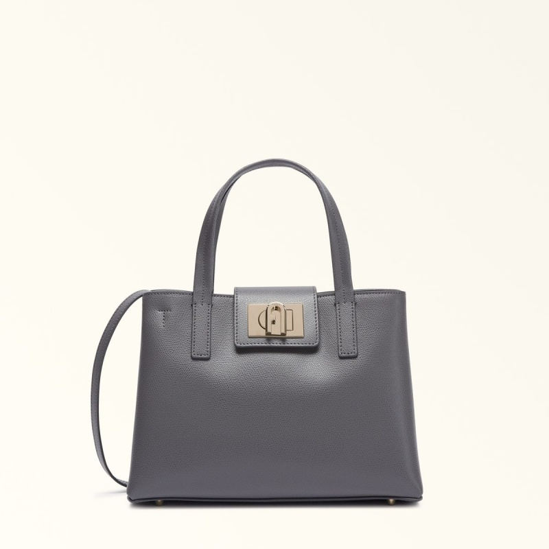 Furla 1927 Totes Dam Obsidian | 4956-PVXQW