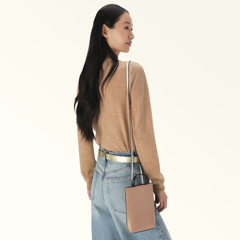 Furla CAMELIA Crossbody Väska Dam Svarta | 0427-FUGRS