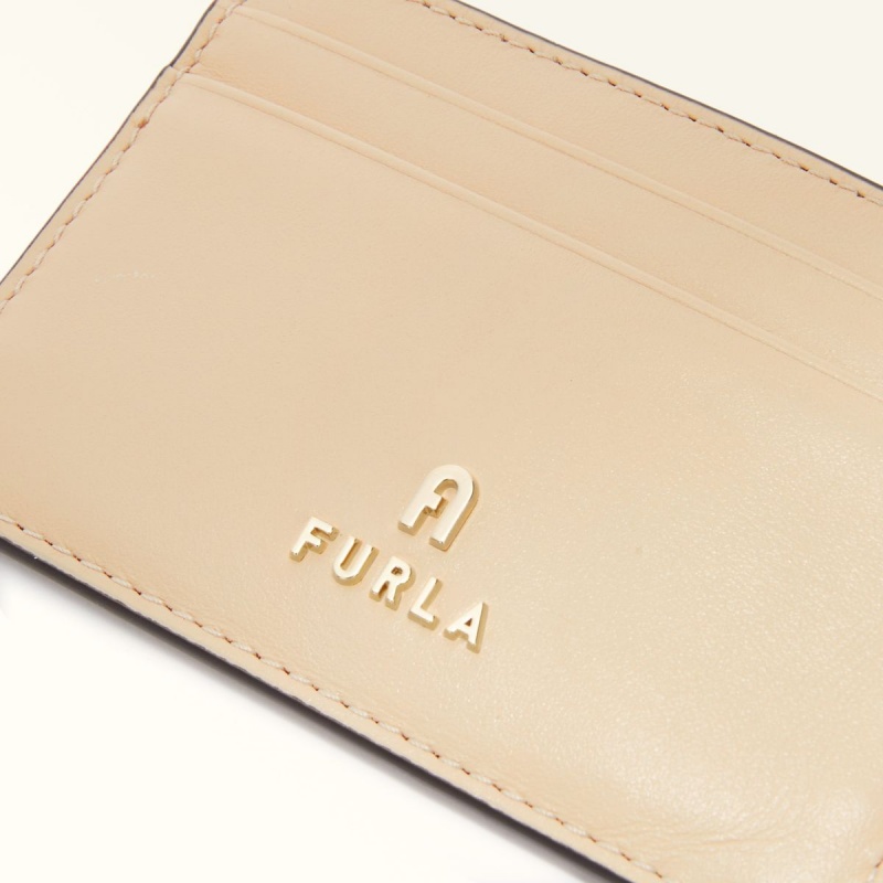 Furla CAMELIA Kortinnehavare Dam Beige | 0435-LCFKX