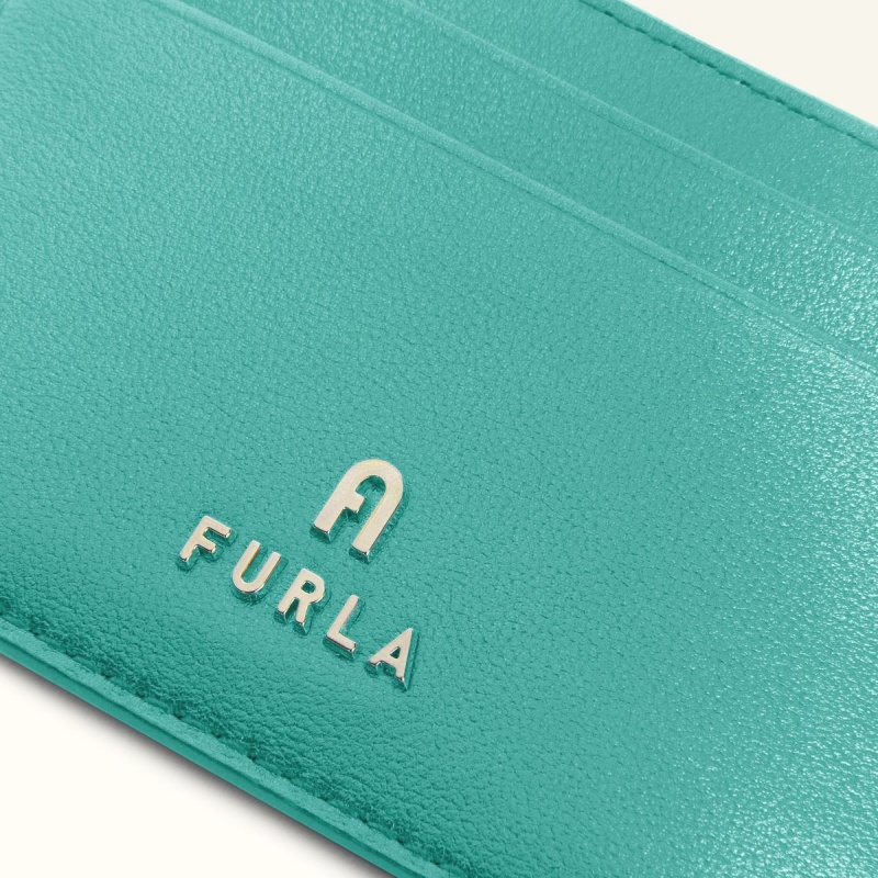 Furla CAMELIA Kortinnehavare Dam Mintgröna | 0214-LKXNY